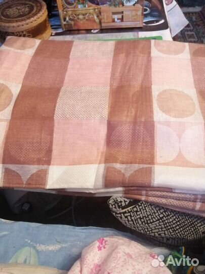 Скатерть льняная СССР