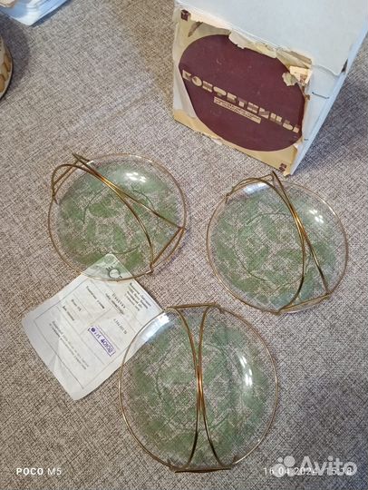 Менажница и конфетницы СССР