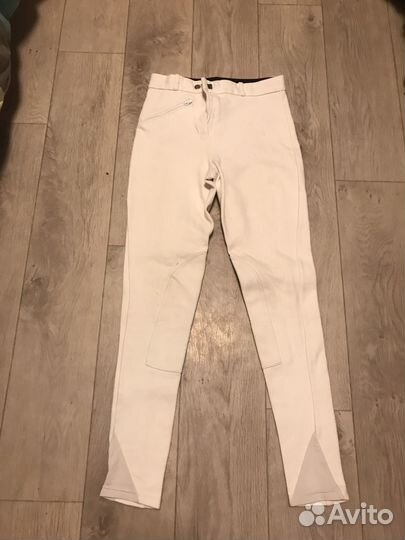 Бриджи для конного спорта белые