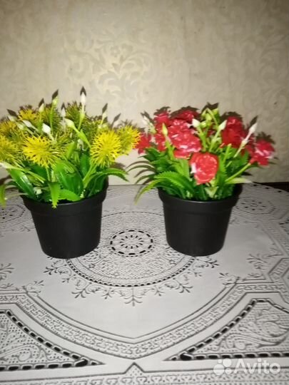 Искусственные цветы для декора