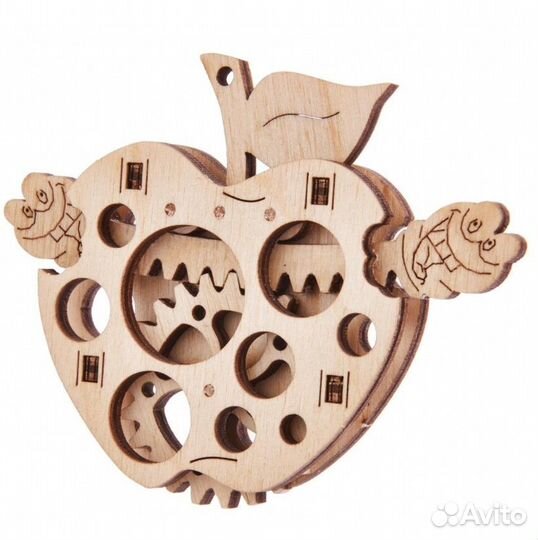 Вудик Яблоко 3D-пазл из дерева Wood Trick