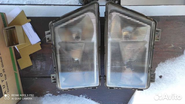 Фары с противотуманкой Мерседес спринтер