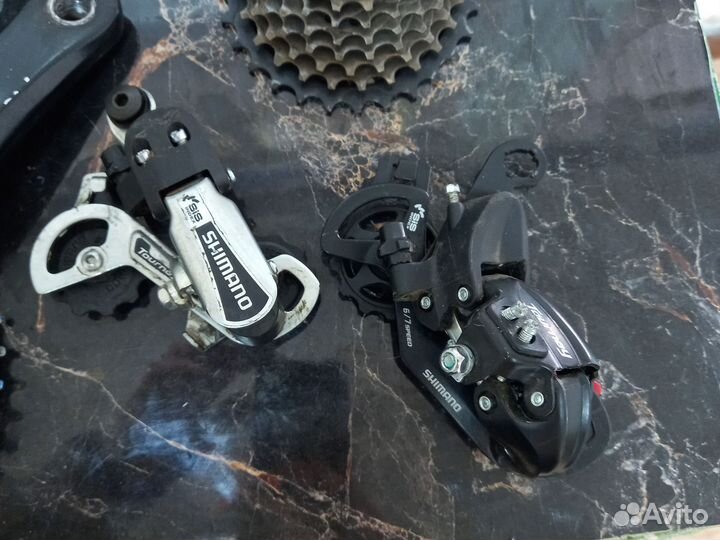 Запчасти на горный велосипед б/у