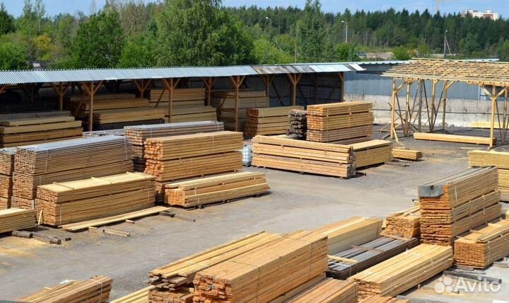 Распиловка леса (кругляка), строжка