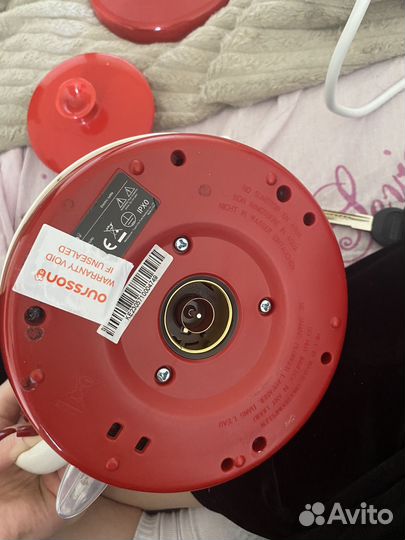 Чайник электрический керамический новый