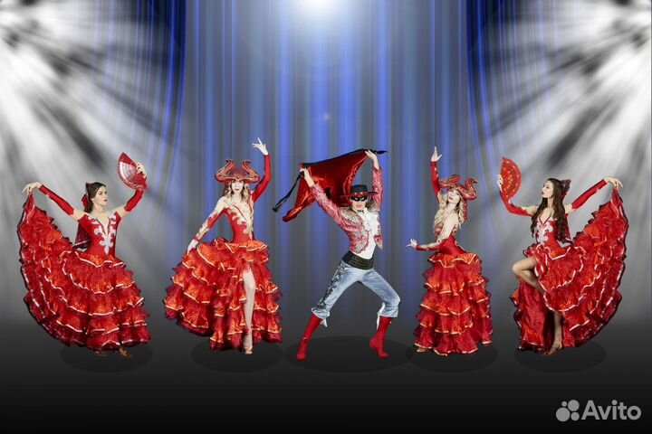 Танцевальный костюм Фламенко
