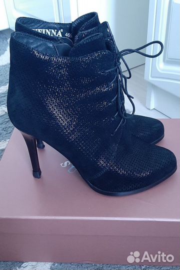 Ботильоны,натуральные,37.Торг