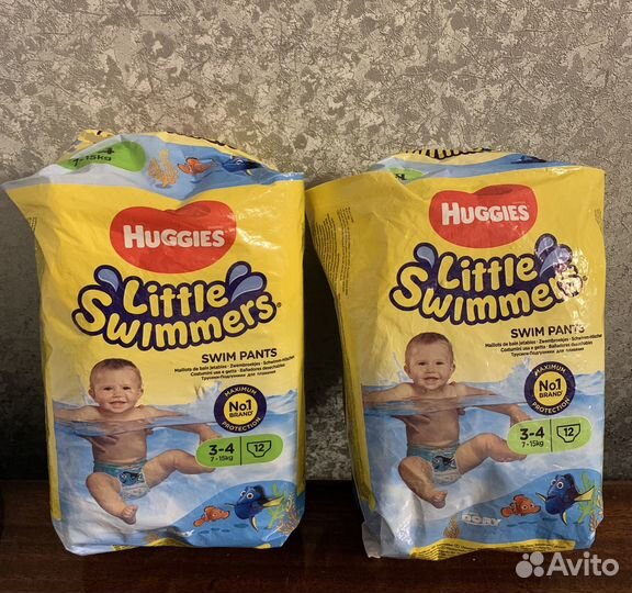 Подгузники трусики для плавания