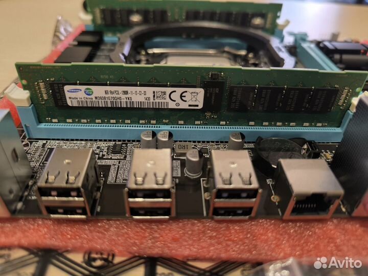 Комплект E5-2650 V2 8 ядер 16 потоков / DDR3 16 GB