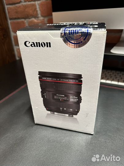 Объектив Canon EF 24-70mm f/4L IS USM