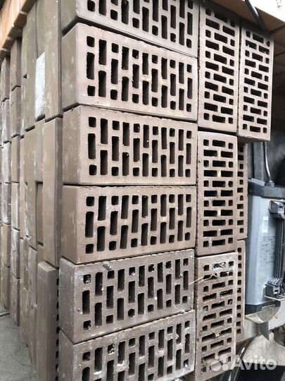 Кирпич облицовочный остатки