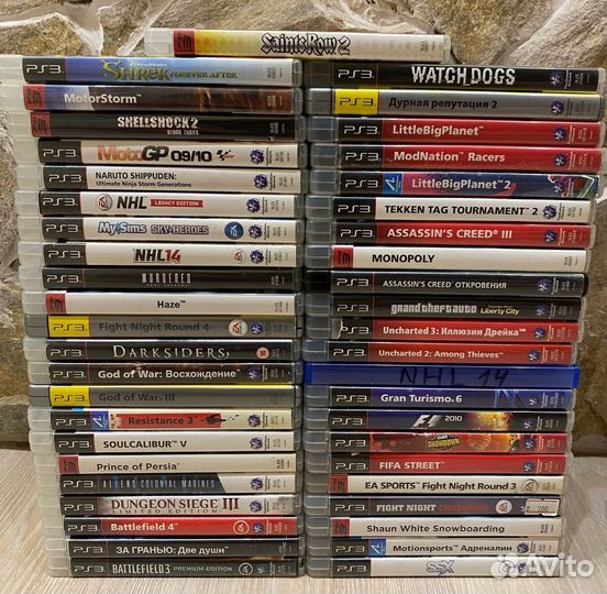 62 игры для PS3