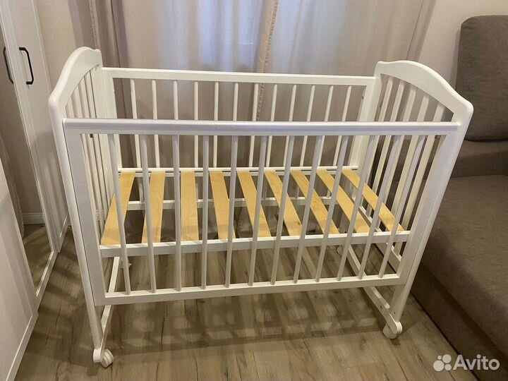 Кроватка детская из массива березы Piccolo Milano