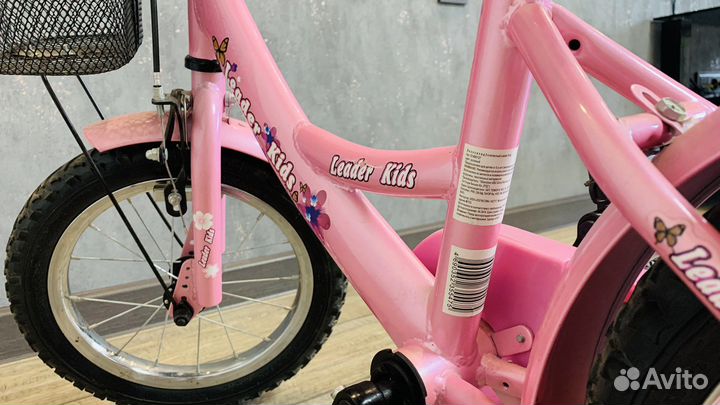Детский велосипед двухколесный Leader Kids