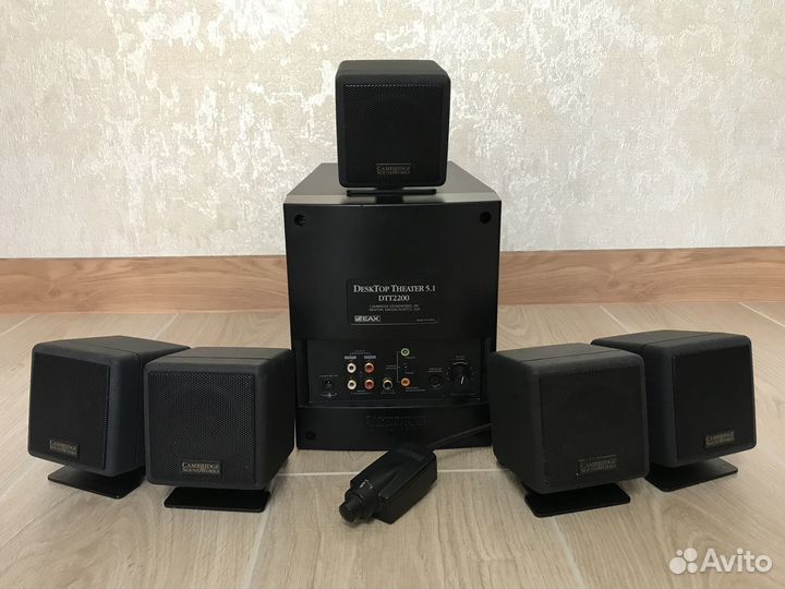 Активная 5.1 акустика Cambridge SoundWorks DTT2200