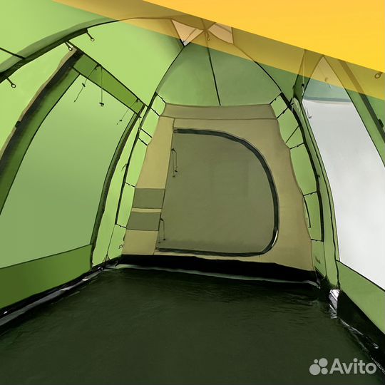 Палатка btrace ruswell 6 (см):585*220) арт.23.35