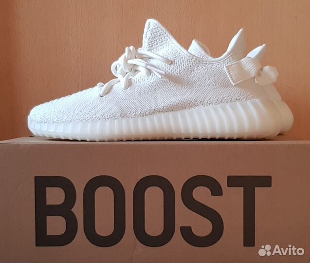 Adidas Yeezy Boost 350 v2 Triple White(оригинал)