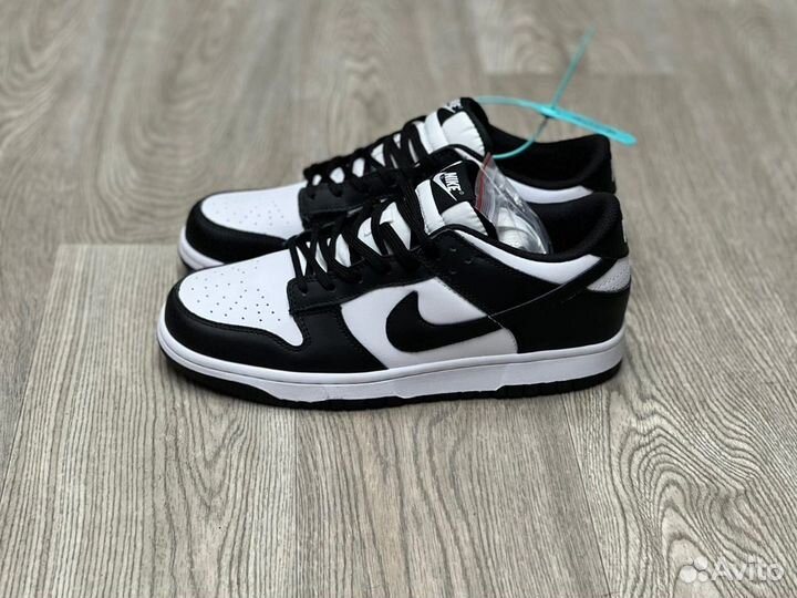 Кроссовки Nike Dunk Low Black White (36-45)