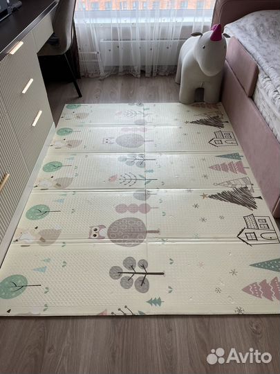 Складной детский коврик