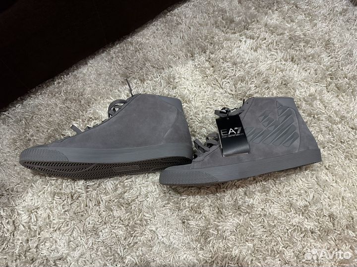 Сникеры EA7 Pride High Transofmers Gray