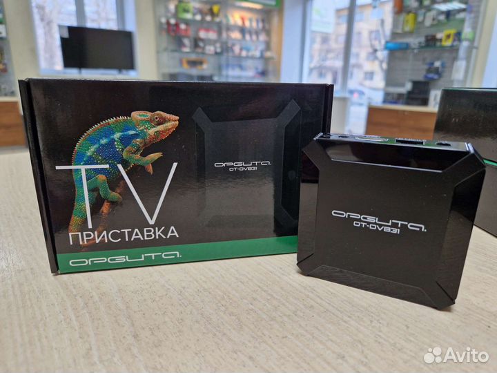 Медиа плеер Орбита OT-DVB31 Android 10 2/16gb