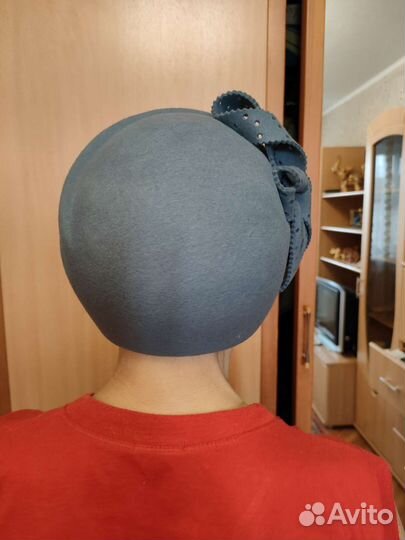 Шляпка женская фетровая