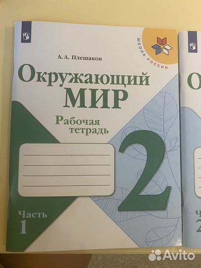 Рабочая тетрадь 2 класс (1 и 2 часть)