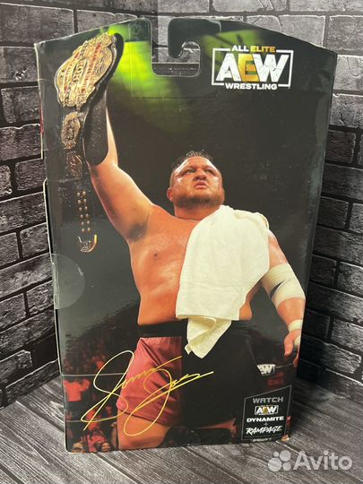 Фигурка Samoa Joe AEW WWE wrestling