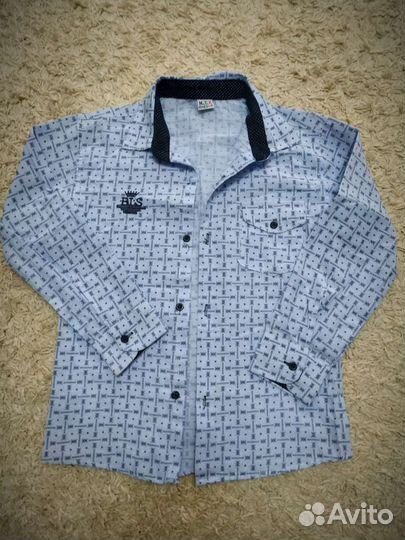 Рубашка для мальчика 122-128