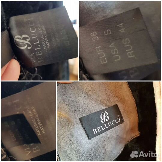 Belucci дубленка натуральная 44/46