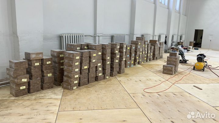 Спортивное покрытие / паркет для зала / спортивный