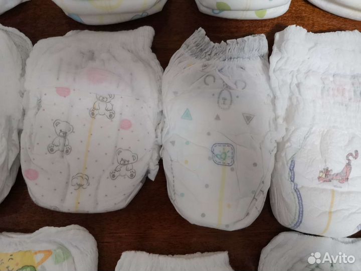 Подгузники трусики 4размер набором 24шт