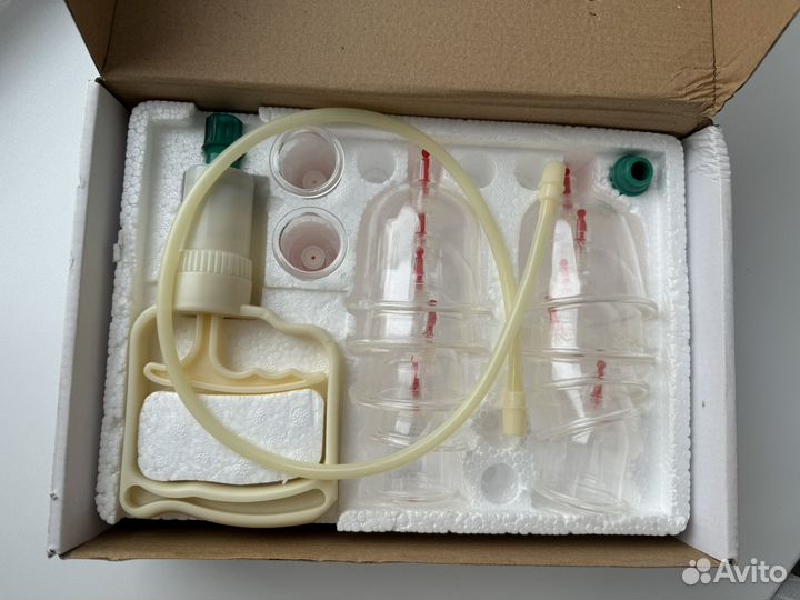 Массажные вакуумные банки для хиджамы с насосом