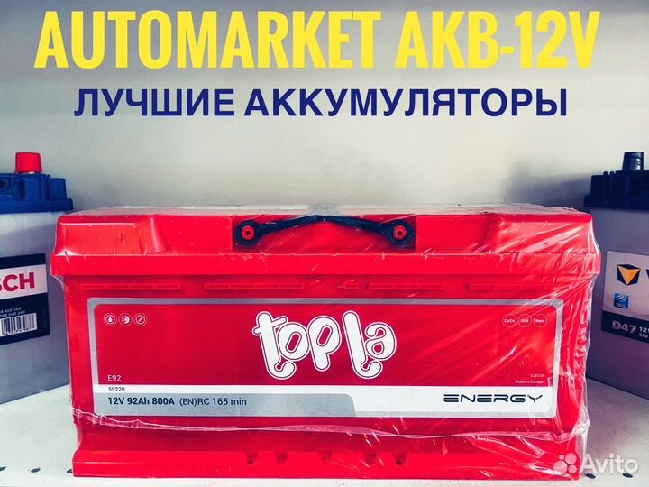 Аккумулятор 100 AH Topla Energy