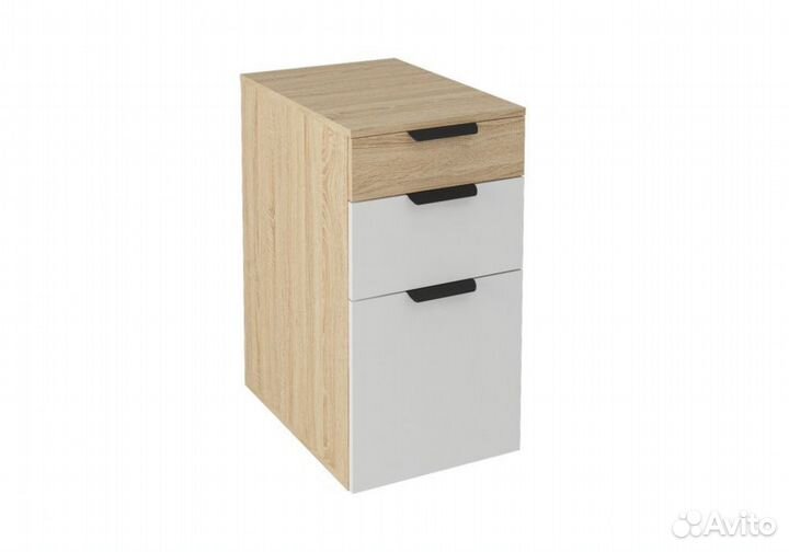 Тумба с тремя ящиками