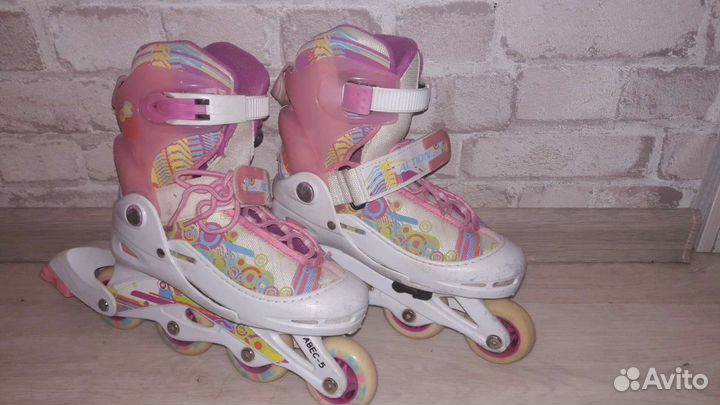 Роликовые коньки детские раздвижные