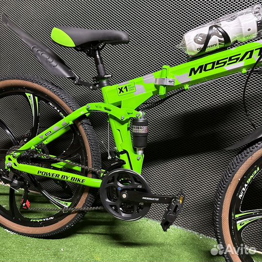 Велосипед новый 26 на литых дисках складной