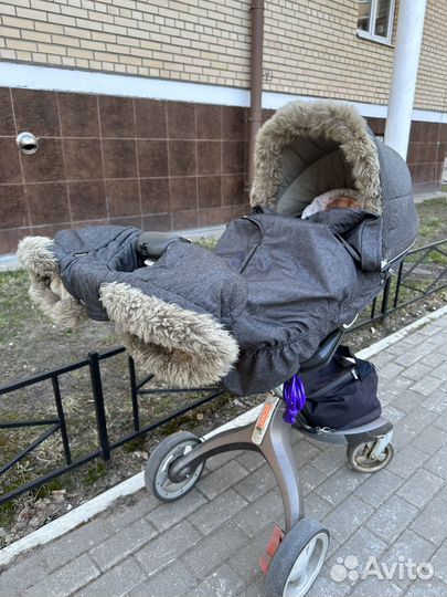 Зимний Кит на коляску stokke
