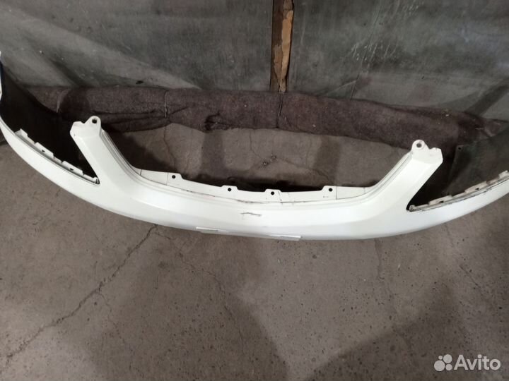 Бампер передний на honda civic 4d