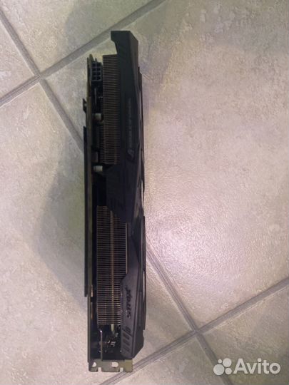 Видеокарта Asus rog strix RX 580 8gb