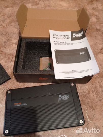 Сабвуфер и усилитель в автомобиль