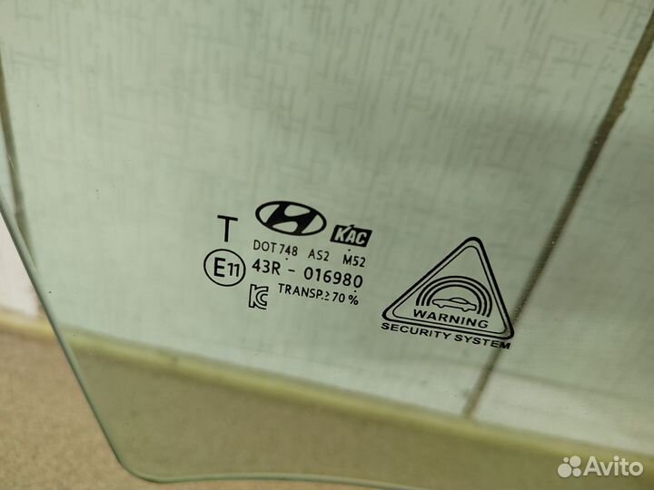 Стекло переднее правое Hyundai Sonata DN8