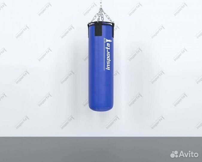 Боксерский мешок 120*36 синий тент вес 45 кг