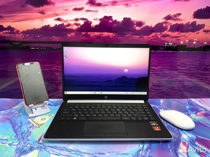 Стильный и тонкий ультрабук HP на AMD Ryzen 5