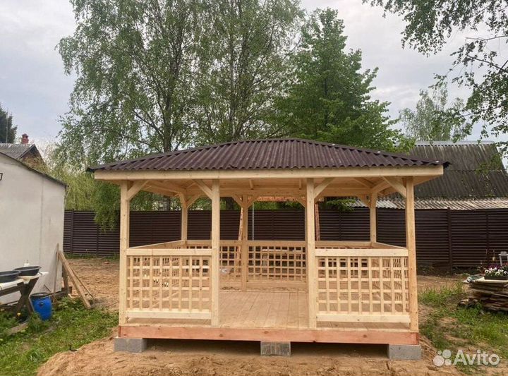 Беседка под ключ