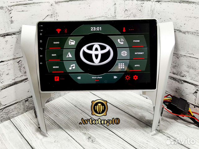 Магнитола toyota camry V50