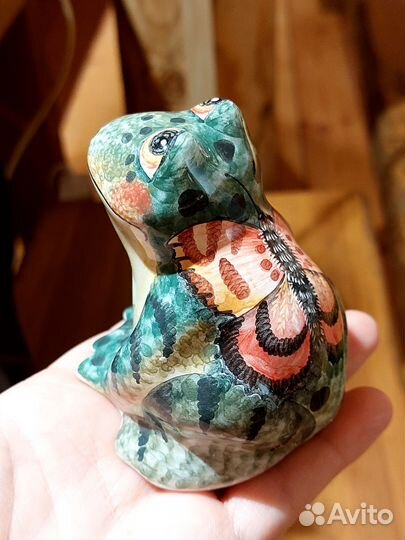 Лягушки керамика
