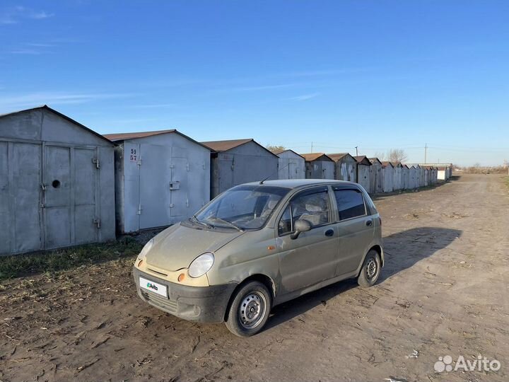 Daewoo Matiz 0.8 МТ, 2006, 100 000 км