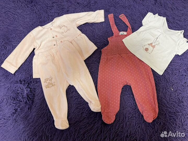 Вещи пакетом на девочку 62 пакетом