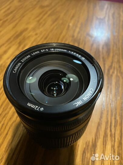 Объектив canon 18-200mm is